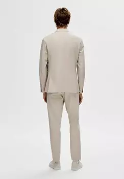 Пиджак-блейзер Selected Homme, бежевый