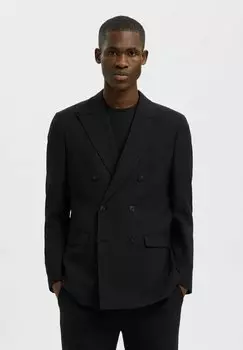 Пиджак-блейзер Selected Homme, черный