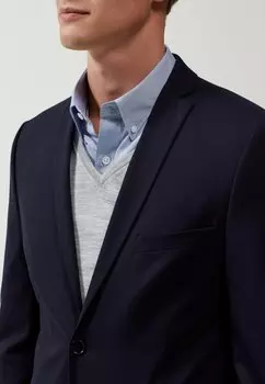Пиджак-блейзер Selected Homme, темно-синий