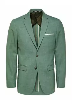 Пиджак-блейзер Selected Homme, зеленый