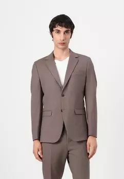 Пиджак-блейзер SLHSLIM THEO LANO Selected Homme, коричневый