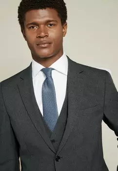 Пиджак-блейзер SLIM FIT ESSENTIAL Next, серый