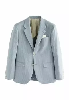 Пиджак-блейзер SLIM FIT - STRIPED Next, синий