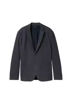 Пиджак-блейзер STRUKTUR TOM TAILOR, синий