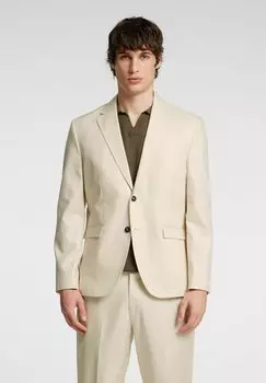 Пиджак-блейзер Suit jacket Selected Homme, бежевый