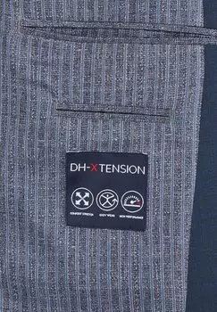 Пиджак-блейзер SUPER ELASTISCHES BUSINESS IN SHAPE FIT Hechter Paris, темно-синий