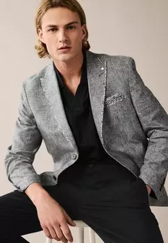 Пиджак-блейзер TRIMMED Next, синий