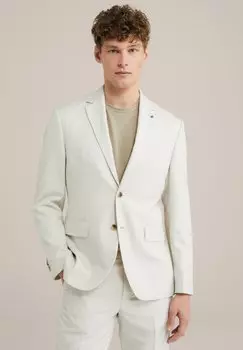 Пиджак-блейзер WE Fashion, бежевый