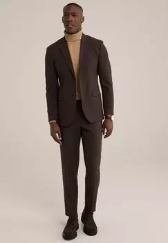 Пиджак-блейзер WE Fashion, коричневый