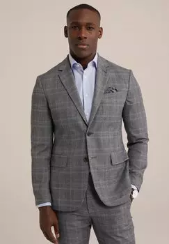 Пиджак-блейзер WE Fashion, серый