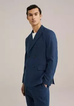 Пиджак-блейзер WE Fashion, темно-синий