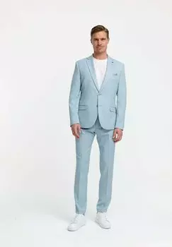 Пиджак-блейзер Zuitable, светло-голубой