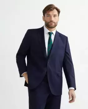 Пиджак большого размера Emidio Tucci, темно-синий