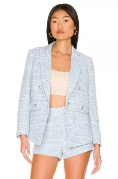 Пиджак Central Park West Silvie Tweed, синий