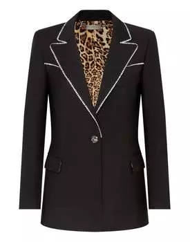 ПИДЖАК COLORADO CRYSTAL с кристаллами PHILIPP PLEIN, черный