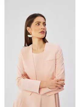 Пиджак comfort fit Stylove, розовый