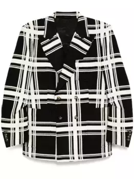 Пиджак DB с объемными плечами marina yee, черный