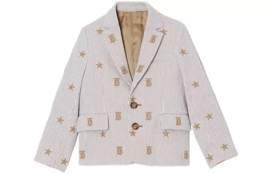 Пиджак детский Burberry, коричневый