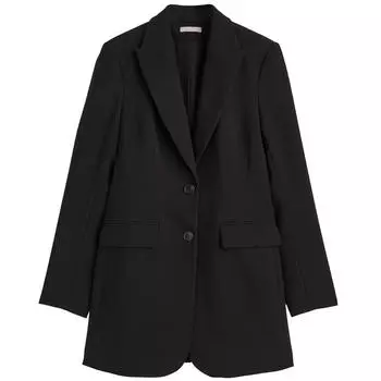 Пиджак H&amp;M Single-breasted, черный