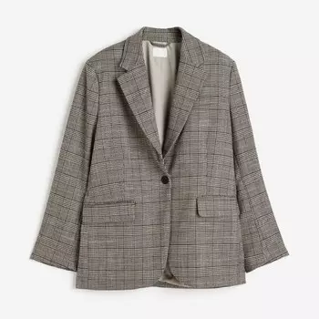 Пиджак H&M Oversized, мультиколор