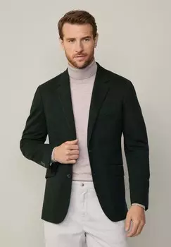 Пиджак Hackett London, зеленый