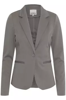 Пиджак Ichi приталенный, серый
