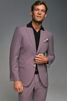 Пиджак из эластичного материала Motionflex Next, фиолетовый