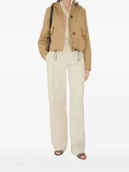 Пиджак из габардина Burberry, нейтральный