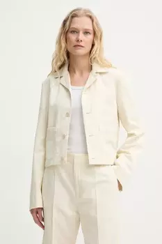 Пиджак из льняной смеси Filippa K, бежевый