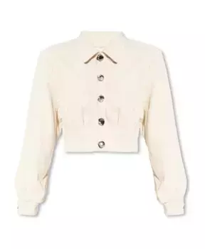 Пиджак из синели Эльнорагза Gestuz, бежевый