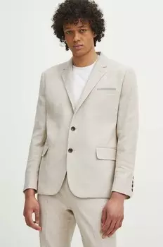 Пиджак из смесового льна Medicine, бежевый