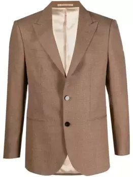Пиджак из вирджинской шерсти D4.0, коричневый