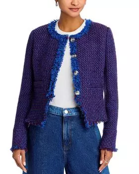 Пиджак Элизабет Пеплум Derek Lam 10 Crosby, синий