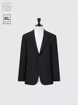 Пиджак kando Uniqlo, черный