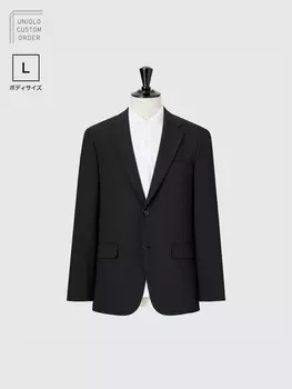 Пиджак kando Uniqlo, черный