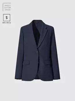 Пиджак kando Uniqlo, синий