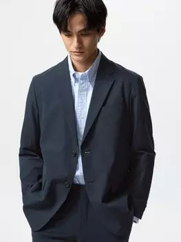 Пиджак kando Uniqlo, синий