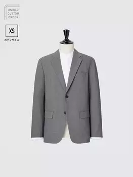 Пиджак kando Uniqlo, светло-серый