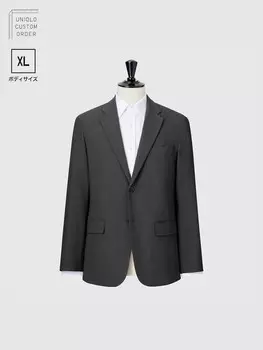 Пиджак kando Uniqlo, темно-серый