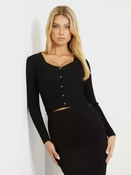 Пиджак классического кроя Guess, черный