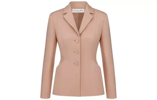 Пиджак костюмный Dior женский, розовый