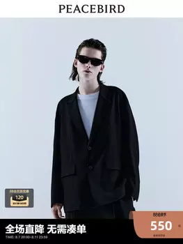 Пиджак костюмный Peacebird мужской, черный