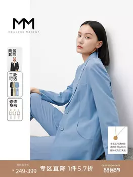 Пиджак Mai Meng Tencel шерстяной, светло-зеленый