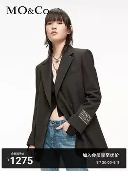 Пиджак Moco для женщин, фиолетовый