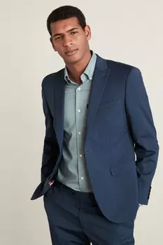 Пиджак Motion Flex из эластичной шерсти Next, синий