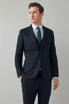 Пиджак Motion Flex из эластичной шерсти Next, черный