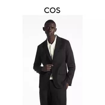 Пиджак мужской Cos деконструированный, черный