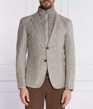 Пиджак мужской Joop! Hecton 2 в 1 с подстежкой, серый