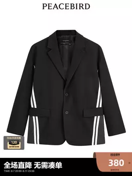 Пиджак мужской Peacebird костюмный, черный