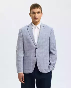 Пиджак мужской Selected, светло-голубой